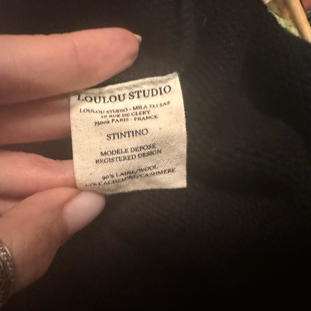 Loulou Studio wool/cashmere Turtleneck Sweater - Picture 7 of 7